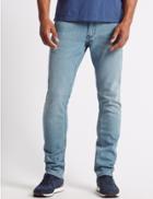 Marks & Spencer Slim Fit Stretch Jeans Medium Blue Mix