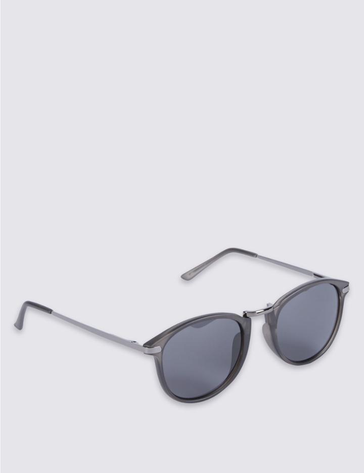 Marks & Spencer Metal Round Frame Sunglasses Smoke