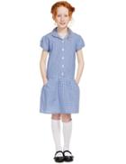Marks & Spencer 2 Pack Checked Dress (2-14 Years) Blue