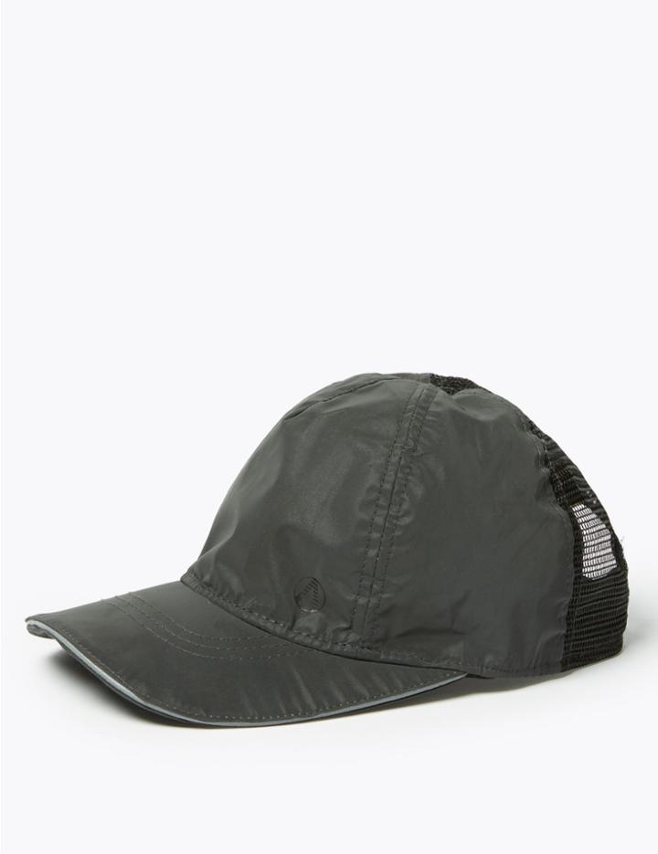 Marks & Spencer Reflective Mesh Baseball Cap Dark Charcoal