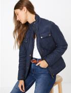 Marks & Spencer Quilted Utility Jacket Navy