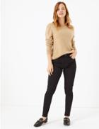 Marks & Spencer Petite Mid Rise Skinny Fit Jeans