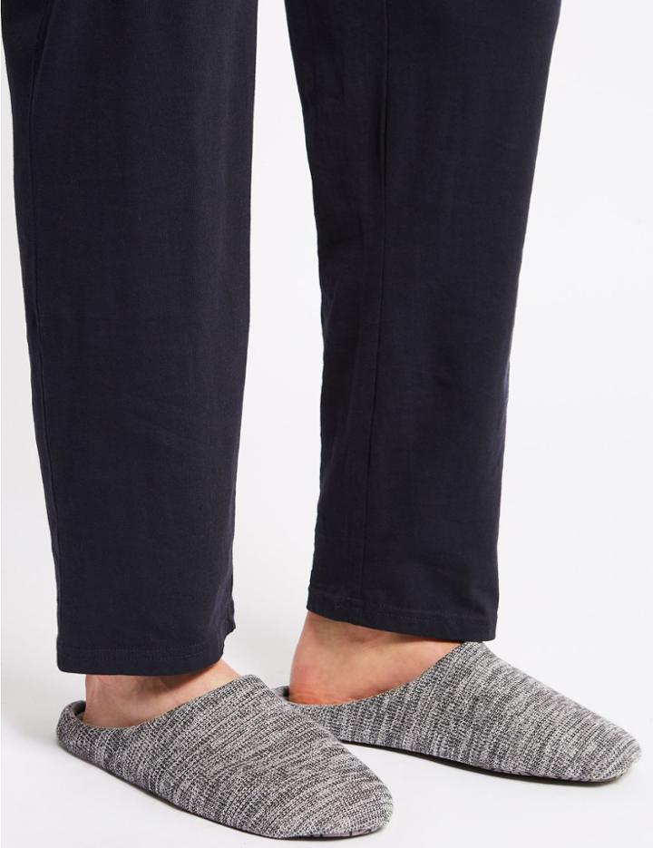 Marks & Spencer Slip-on Slipper Mule Grey