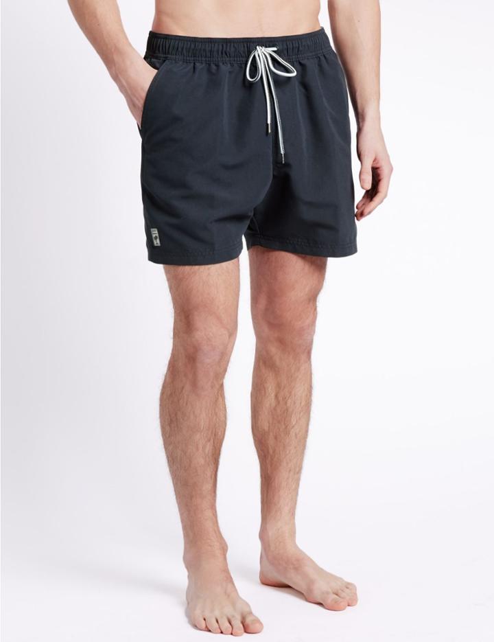 Marks & Spencer Quick Dry Swim Shorts Navy