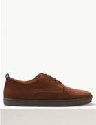 Marks & Spencer Leather Lace-up Trainers Chocolate