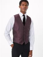 Marks & Spencer Geometric Waistcoat With Sparkle