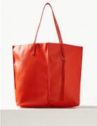 Marks & Spencer Faux Leather Shopper Bag Mango