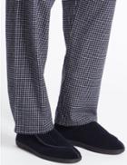 Marks & Spencer Corduroy Riptape Slippers With Freshfeet&trade; Navy