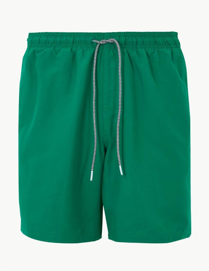 Marks & Spencer Quick Dry Swim Shorts Green