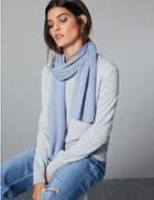 Marks & Spencer Pure Cashmere Scarf Bluebell