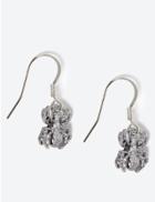Marks & Spencer Halloween Spider Drop Earrings Silver Mix