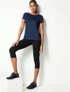 Marks & Spencer Perfect Blackout Quick Dry Cropped Leggings Black