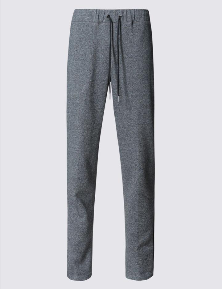 Marks & Spencer Cotton Rich Joggers Navy