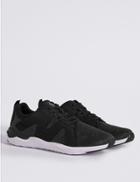 Marks & Spencer Lace-up Trainers Black