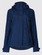 Marks & Spencer Padded Jacket With Stormwear&trade; Navy Mix