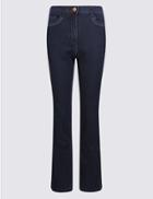 Marks & Spencer Bling Standard Rise Straight Leg Jeans Indigo
