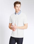 Marks & Spencer Slim Fit Polo Shirt White