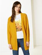 Marks & Spencer Textured Cardigan Sun Gold