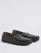 Marks & Spencer Moccasin Slippers With Thinsulate&trade; Black