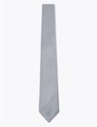 Marks & Spencer Twill Tie Medium Grey
