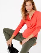 Marks & Spencer Ribbed Slim Fit Top