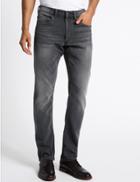 Marks & Spencer Slim Fit Cotton Rich Stretch Jeans Black Mix