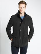 Marks & Spencer Pure Cotton Moleskin Jacket Black