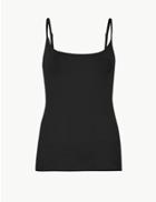 Marks & Spencer Fitted Camisole Top Black