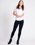 Marks & Spencer Sculpt & Lift High Waist Super Skinny Jeggings Dark Indigo