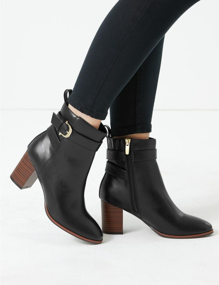 Marks & Spencer Block Heel Ankle Boots