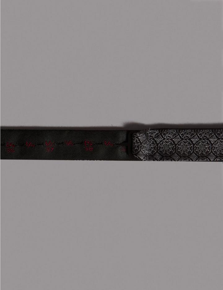 Marks & Spencer Pure Silk Bow Tie Made With Swarovski&reg; Elements Grey Mix