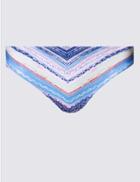 Marks & Spencer Striped Hipster Bikini Bottoms Multi