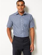 Marks & Spencer Pure Cotton Regular Fit Non-iron Shirt