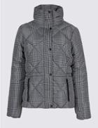 Marks & Spencer Padded Jacket With Stormwear&trade; Black Mix