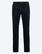 Marks & Spencer Slim Corduroy Five Pocket Trousers Navy