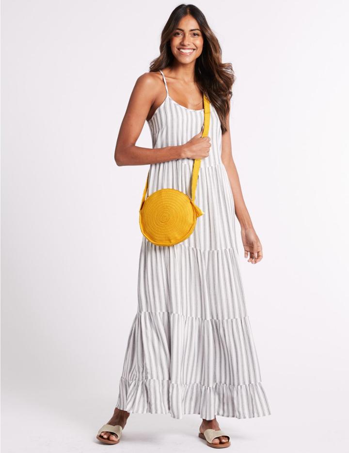 Marks & Spencer Circle Cross Body Bag Yellow
