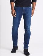 Marks & Spencer Slim Fit Stretch Jeans Medium Blue