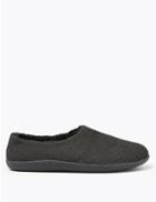 Marks & Spencer Slip-on Mule Slippers Black Mix