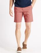 Marks & Spencer Pure Cotton Chino Shorts Soft Coral