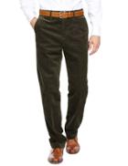Marks & Spencer Pure Cotton Corduroy Trousers Mid Grey