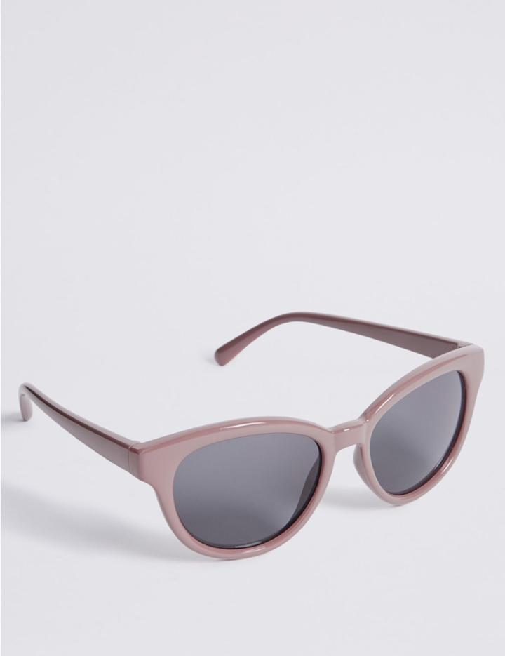 Marks & Spencer Preppy Cat Eye Sunglasses Nude Mix