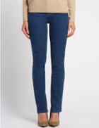 Marks & Spencer Straight Leg Jeans Medium Indigo