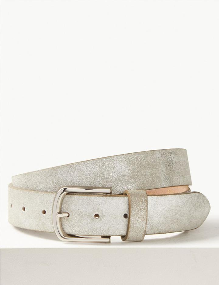 Marks & Spencer Leather Hip Belt Gold