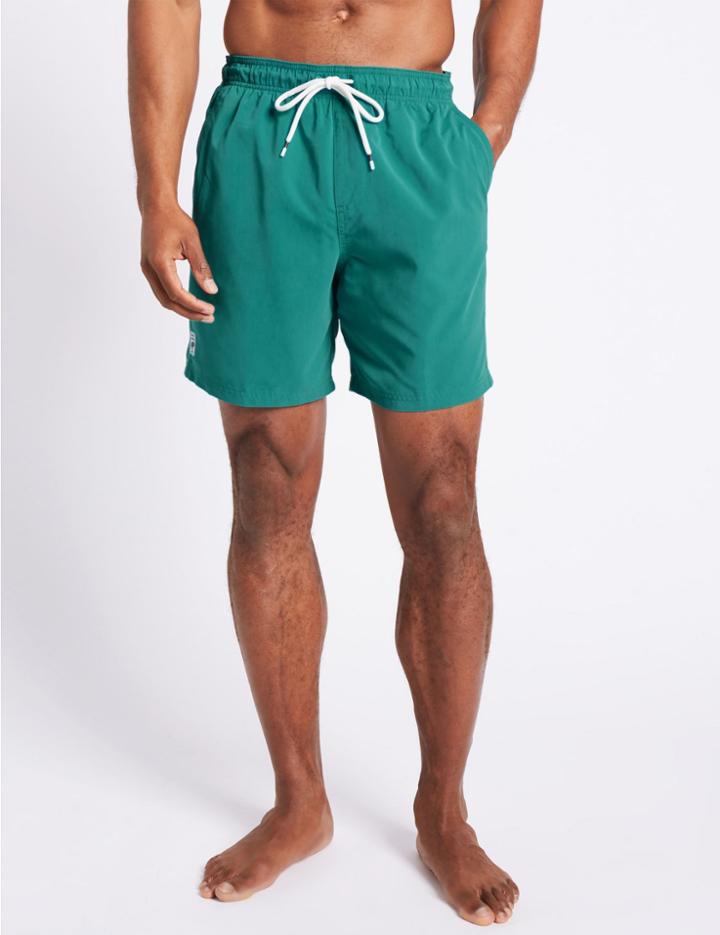 Marks & Spencer Quick Dry Swim Shorts Peacock
