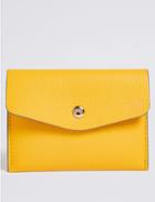 Marks & Spencer Faux Leather Coin Purse Yellow