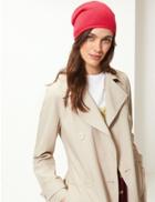 Marks & Spencer Beanie Hat With Cashmere Red