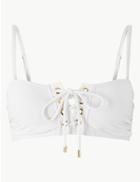 Marks & Spencer Non-wired Bandeau Bikini Top White