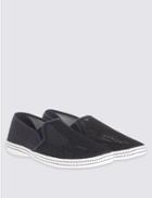 Marks & Spencer Mesh Espadrille Slip-on Shoes Navy
