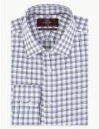 Marks & Spencer Regular Checked Shirt Purple Mix