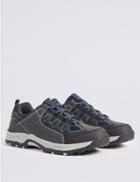 Marks & Spencer Leather Ghillie Lace-up Trainers Navy